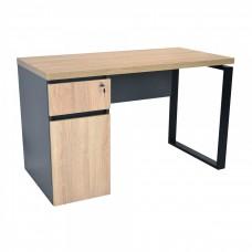 Masa birou Deco 120*60 (blat Sonoma - cadru negru) Masa birou Deco 120*60 (blat Sonoma - cadru negru)