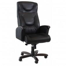Scaun de birou Galant Elit AMF Piele naturală Black
