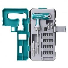 Set surubelnita tip T Total TACSD30256 25buc.