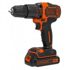 Аккумуляторная ударная дрель-шуруповерт Black&Decker BDCHD18KB