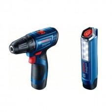 Set Bosch GSR 120 LI+GLI 12V-300 (B06019G8004)