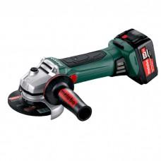 Polizor unghiular pe acumulator Metabo W 18 LTX 2x4 Ah 125 QUICK (602174610)