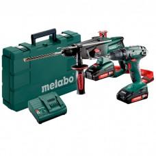 Аккумуляторный набор инструментов Metabo Combo Set 2.3.2, 18V (685083000)