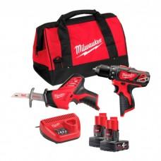 Набор Milwaukee M12BPP2C-402B (4933441230)