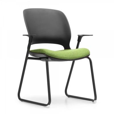 Scaun Deco Neo Black/Green