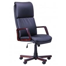 Scaun de birou Deco TEXAS Extra Piele Naturala Black