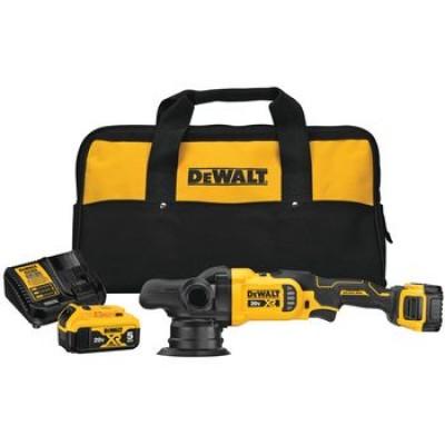 Polizor unghiular pentru lustruit pe acumulator DeWALT DCM848P2