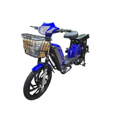 Bicicleta electrica Crosser E-Delta Albastra