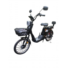Bicicleta electrica Crosser Gamma Black
