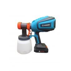 Аккумуляторный краскопульт Hammer HPS-21V (40910)