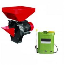 Moara cu rozatoare Elefant EM1.1D+Stropitoare electrica 12L.