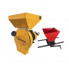 Кормоизмельчитель Rotor MPC3900+Ручная дробилка для винограда HGP-50