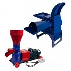 Кормоизмельчитель Temp 10+Гранулятор Demetra DM-120S