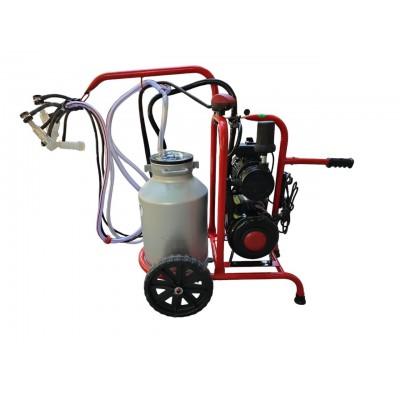 Aparat de muls oi si capre Vepemir VPM21A40R (2 posturi/1 bidon 40 litri)