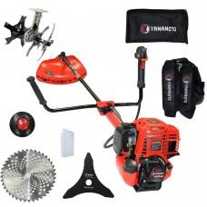 Motocoasa pe benzina Yamamoto YM-5600 4T+Set Nr.1