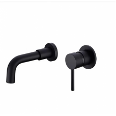  Смеситель для умывальника встраиваемый Mixxus SUS-111 INNER BLACK 