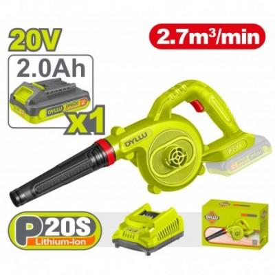 Suflanta frunze pe acumulator 20V/2.0Ah Li-Ion DYLLU DTBLP522