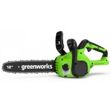 Цепная пила аккумуляторная Greenworks GD24CS30