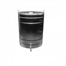 Butoi inox 75L , cu robinet