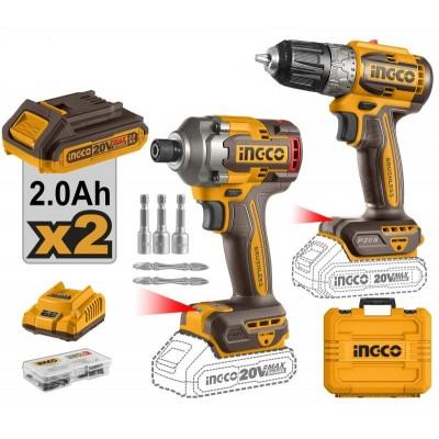Set Ingco CKLI20272
