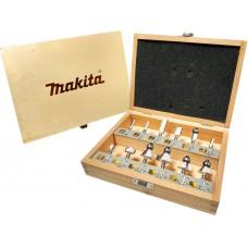 Set freze Makita 12 buc. lemn D-57065