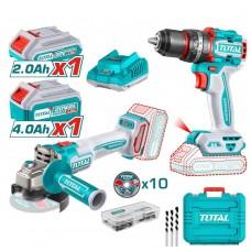 Set de scule electrice Total TCKLI20273