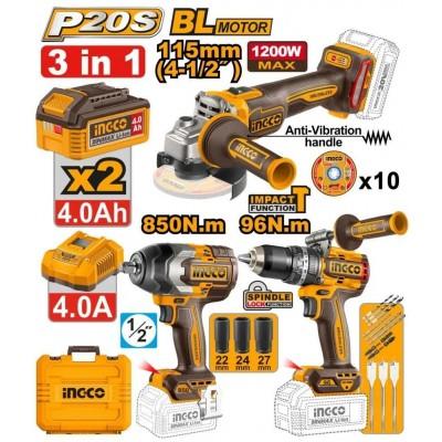 Набор электроинструментов INGCO COSLI251292