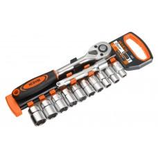 Set de chei tubulare 12 buc (М10-М22/ ) 1/2 Wokin