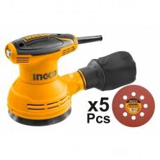 Эксцентриковая шлифовальная машина INGCO RS3208