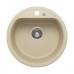 Мойка кухонная Tornado Quartz D480 Ivory