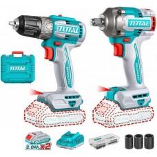 Set de scule electrice Total TCKLI20271