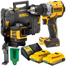 Набор DeWalt DCK2095D2T (DCLE34031+DCD805 )