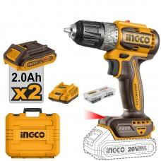 Aккумуляторный шуруповёрт Ingco CDLI20453