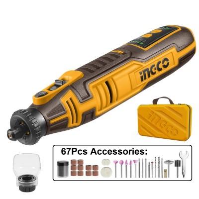 Masina de slefuit si gravurat pe acumulator Ingco CMGLI0801