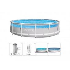 Piscină PRISM FRAME CLEARVIEW 427x107cm, 12706L, cadru metalic