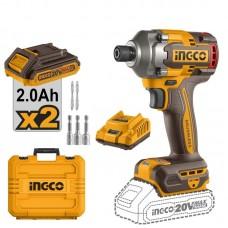 Masina de insurubat cu impact pe acumulator Ingco CIRLI2028 Masina de insurubat cu impact pe acumulator Ingco CIRLI2028