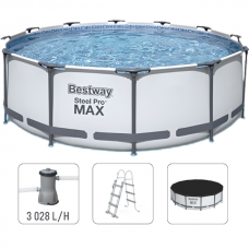 Бассейн STEEL PRO MAX 396х122 см, 12690 Л