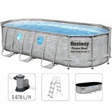 Piscina Bestway  Power Steel 549х274х122 cm, 13430L, metal carcas