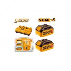 Set Incarcator + Acumulator Ingco FBCPK2425