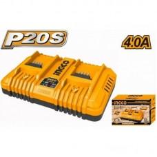 Incarcator rapid cu 2 porturi Ingco FCLI2034