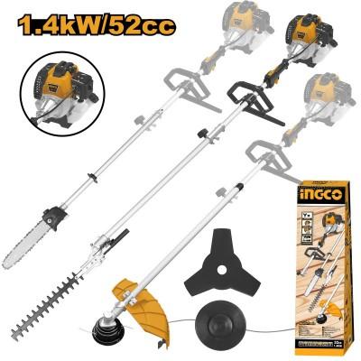 Trimmer pentru gazon pe benzină multifuncțional Ingco GMT55231