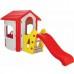Casuta HAPPY сu topogan 3+ 112x220x131 cm Casuta HAPPY сu topogan 3+ 112x220x131 cm