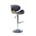 Scaun H44 (stejar deschis/negru)