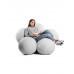Fotoliu Buckyball (icon 59 bordo)