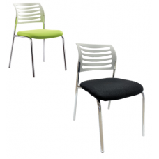 Scaun Alan W012 verde-negru
