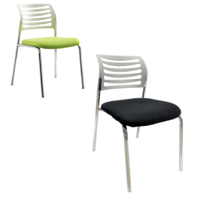 Scaun Alan W012 verde-negru