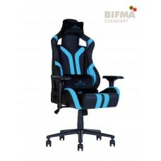 Fotoliu HEXTER PRO R4D Tilt MB70 ECO/03 (negru/albastru)