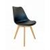 Komo wood DC-ARF072 - scaun, negru