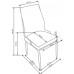 Scaun K199 (alb/negru)