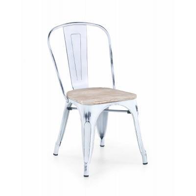Scaun K204 (metal/lemn)
